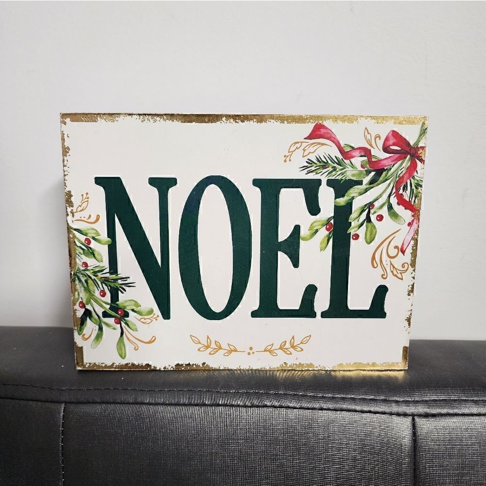 New Ashland Christmas Noel WoodenDecor
